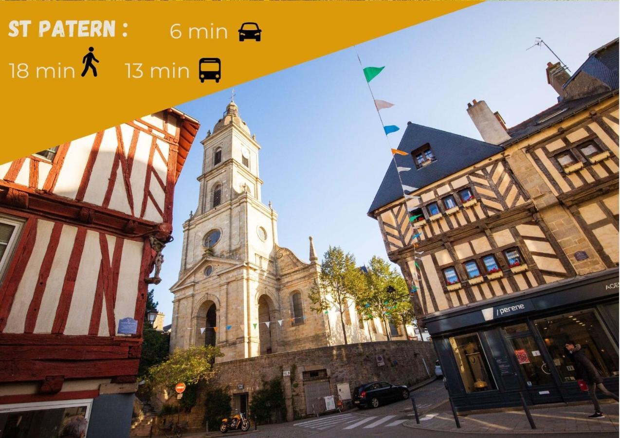 La Pause De Merimee - Jardin - Parking Vannes Dış mekan fotoğraf